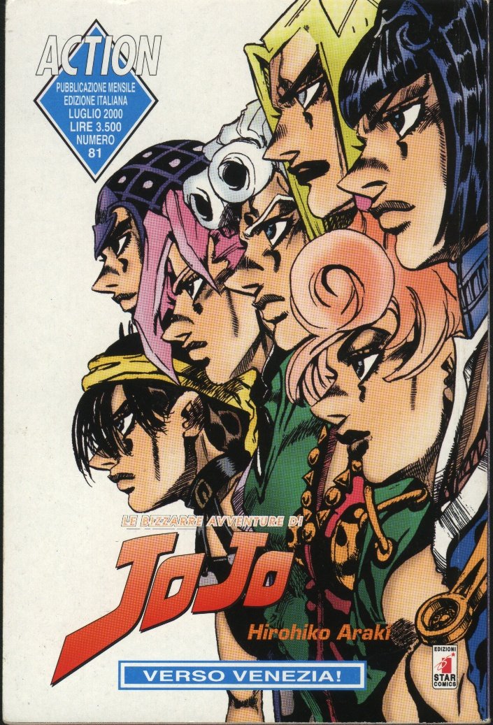 Otaku Gallery  / Anime e Manga / JoJo / Cover Manga / Cover Italy / cop081.jpg